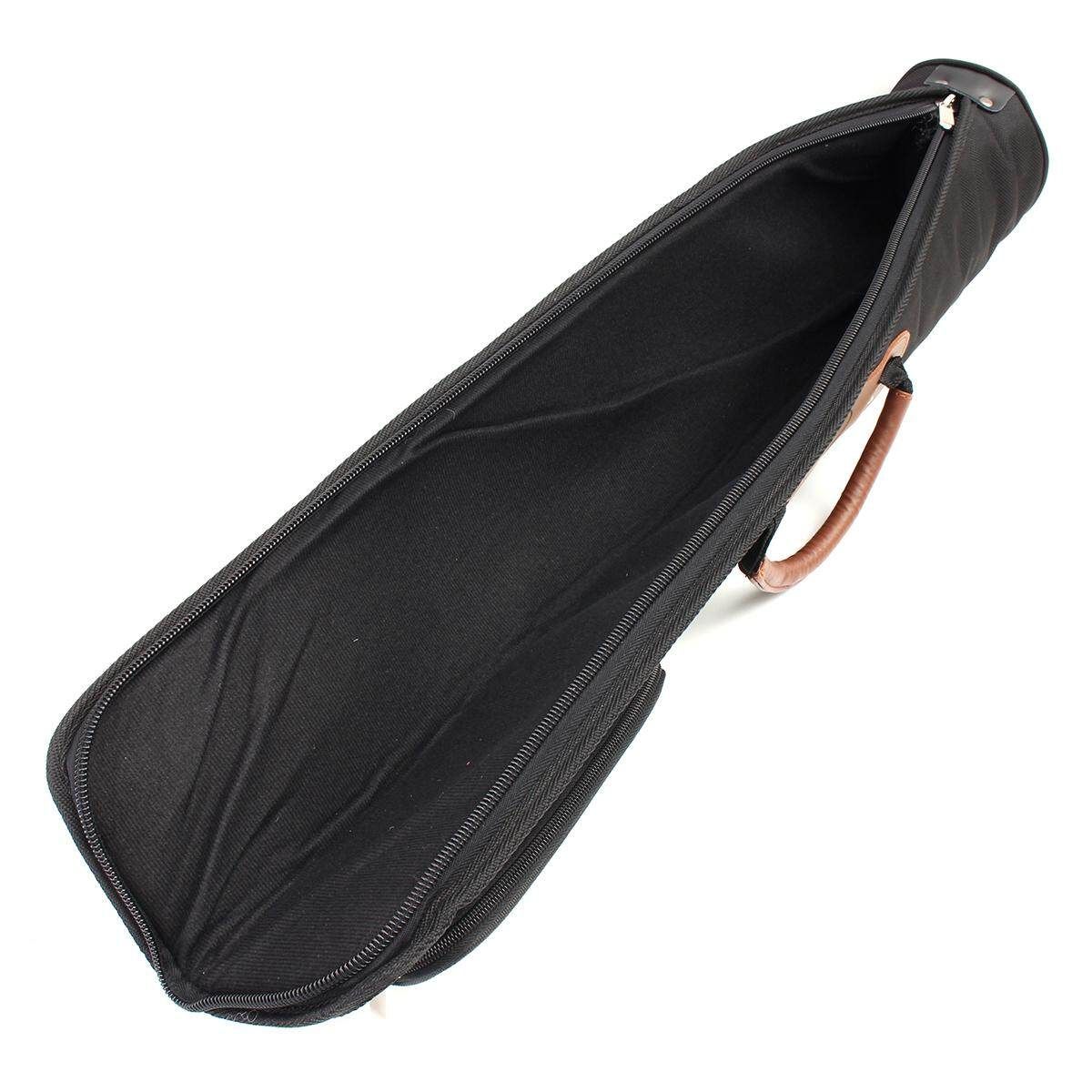 New Oxford Cloth Clarinet Oboe Straight Soprano Saxophone Sax Gig Bag Case Black
