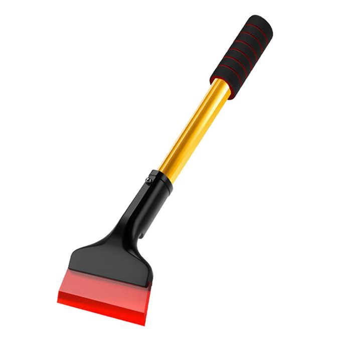 Car Ice Scraper Auto Truck SUV TPU Brush Windows Van Quick Clean