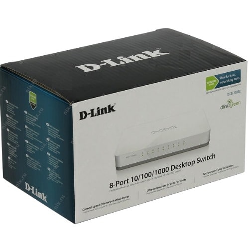 Des-1008c – 8 Port Desktop Switch