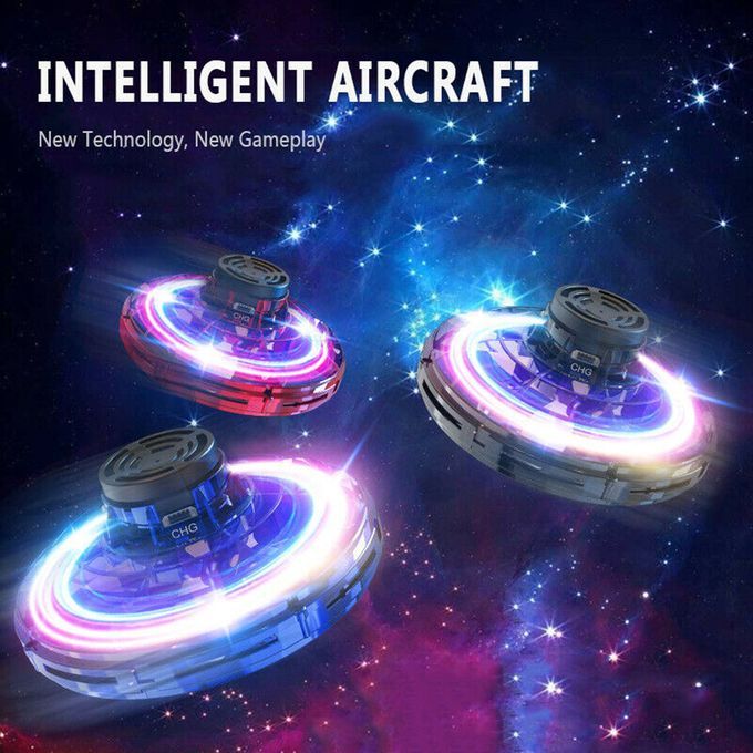 UFO Fingertip Upgrade Flying Spinner Decompression Toy For