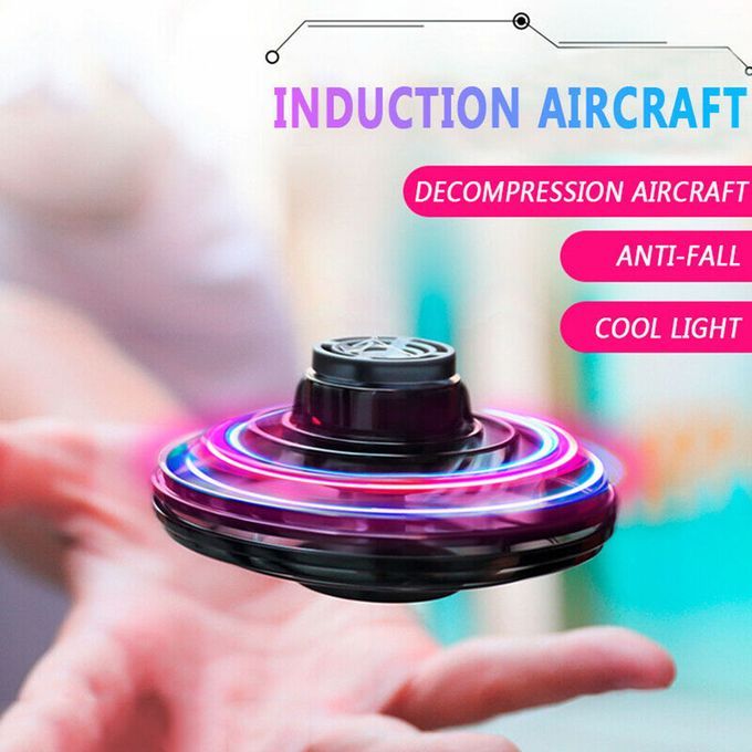 UFO Fingertip Upgrade Flying Spinner Decompression Toy For