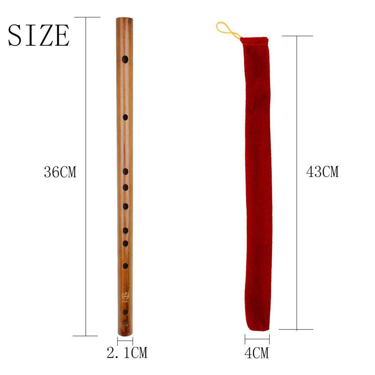 Traditional Handmade Chinese Musical Instrument Bamboo  G