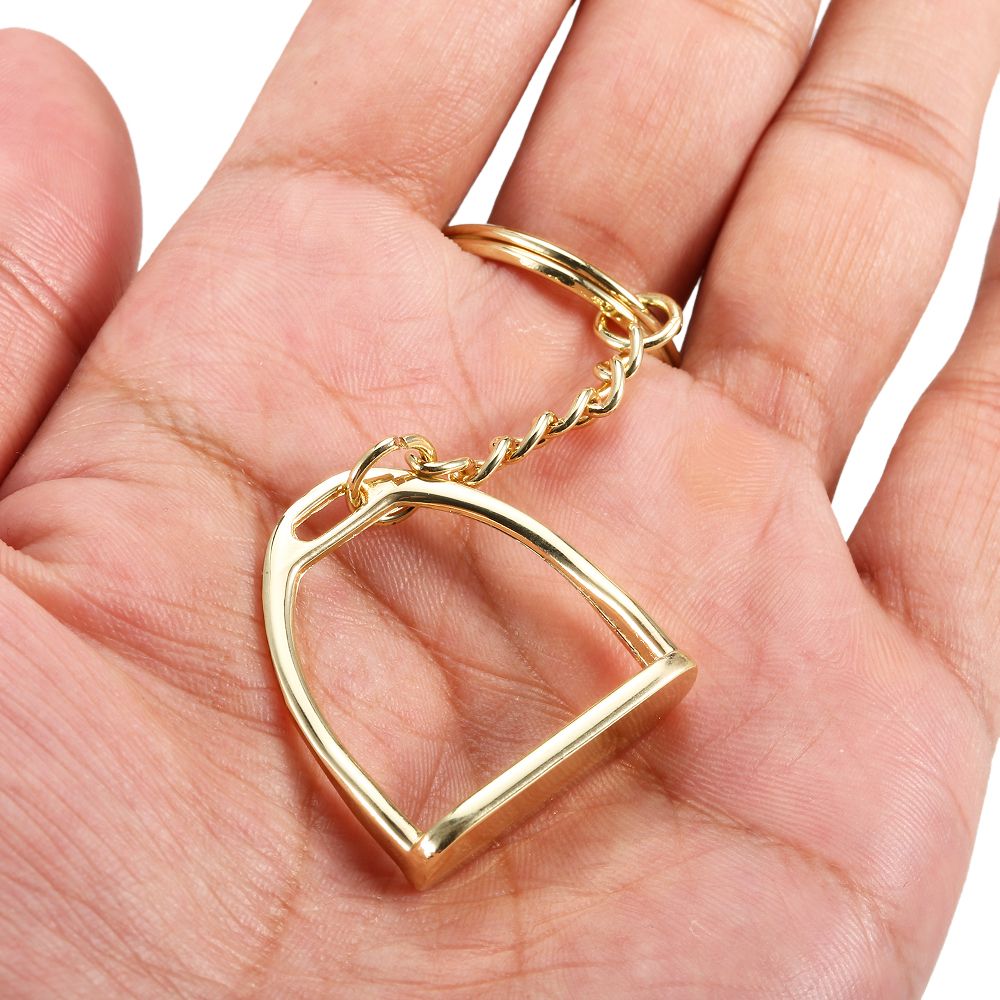 Zinc Alloy Key Chain Stirrup Key Ring Mini Keychain For Men