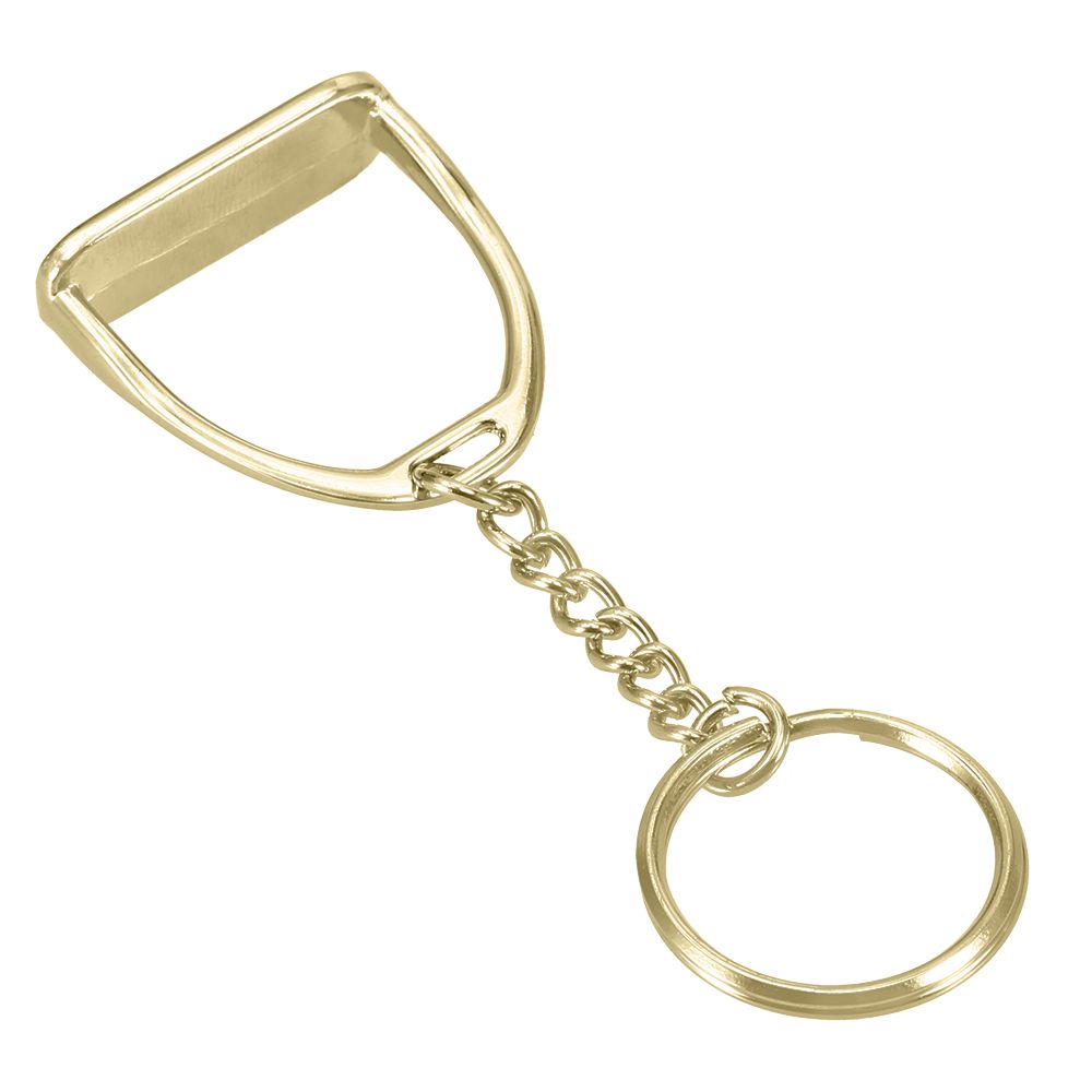 Zinc Alloy Key Chain Stirrup Key Ring Mini Keychain For Men