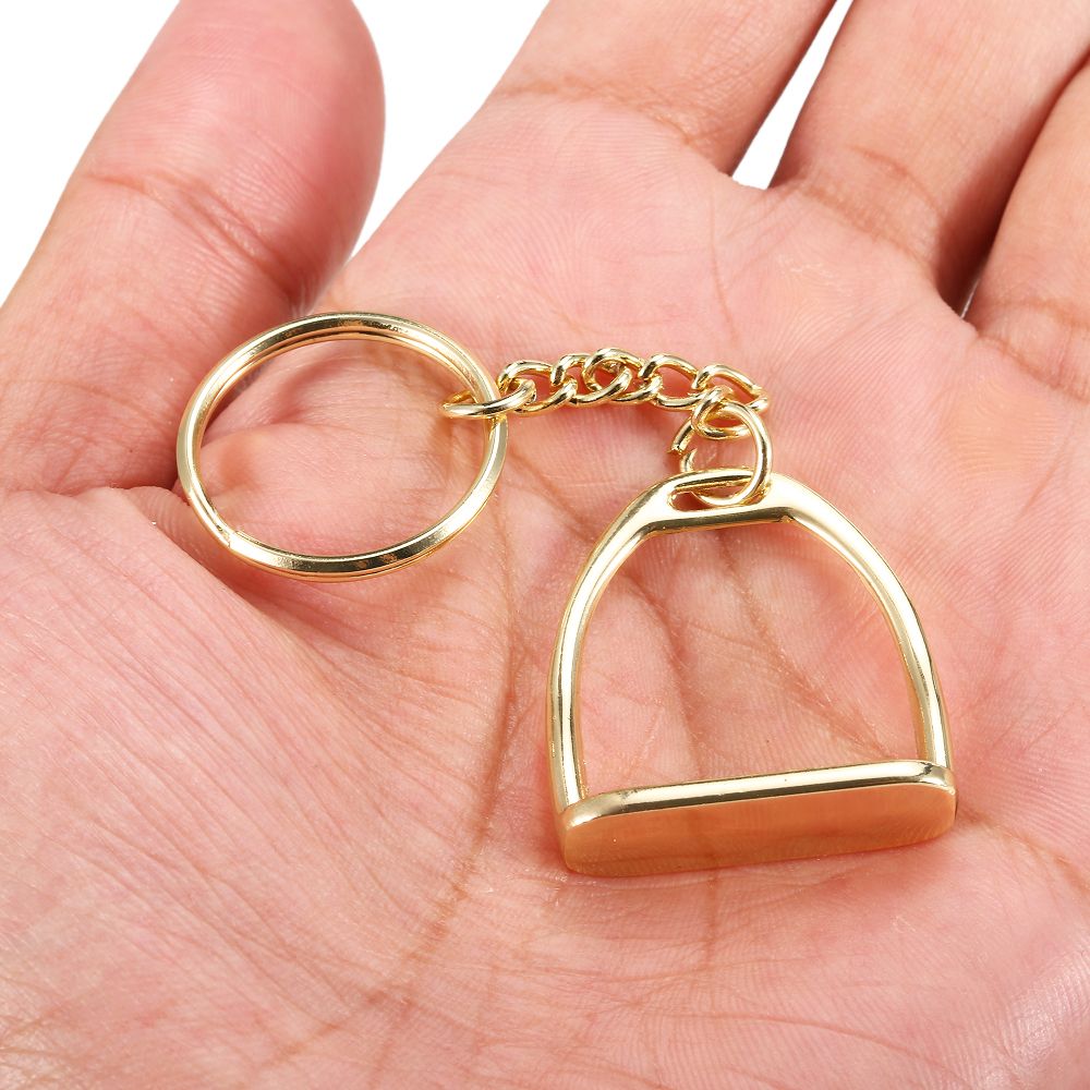 Zinc Alloy Key Chain Stirrup Key Ring Mini Keychain For Men