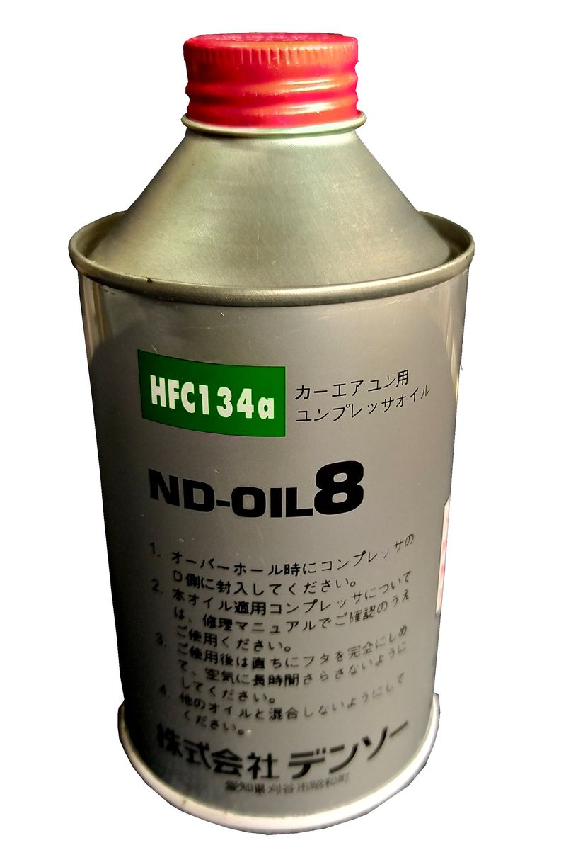 ND 8 HFC R134a A/C Auto Air Conditioning Compressor Oil