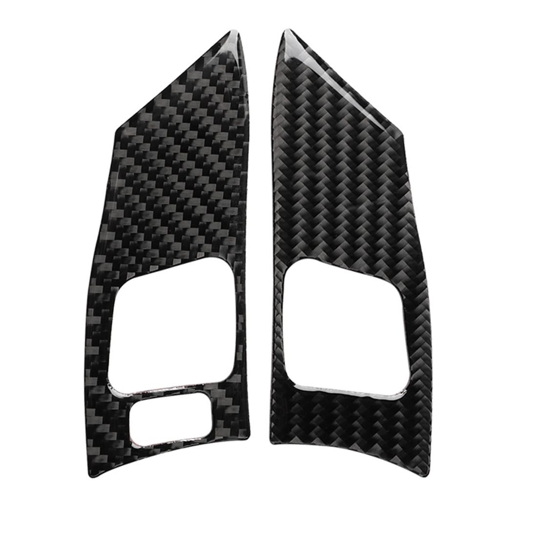 Car Carbon Fiber Steering Wheel Button A Decorative Sticker For Lexus IS250 300 350C 2006-2012 Left And Right Drive Universal