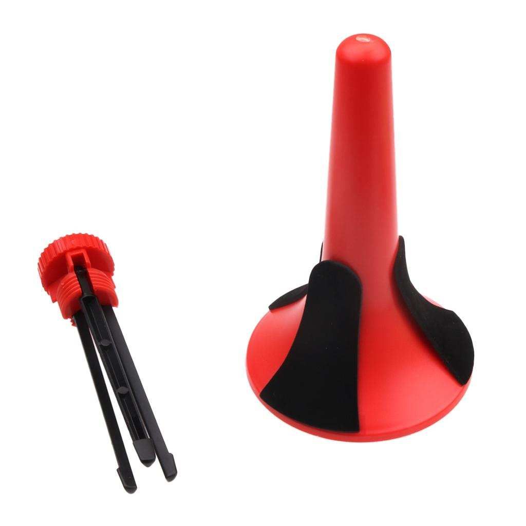 Function Trumpet Tripod Stand Holder Rack Support With Detachable Leg