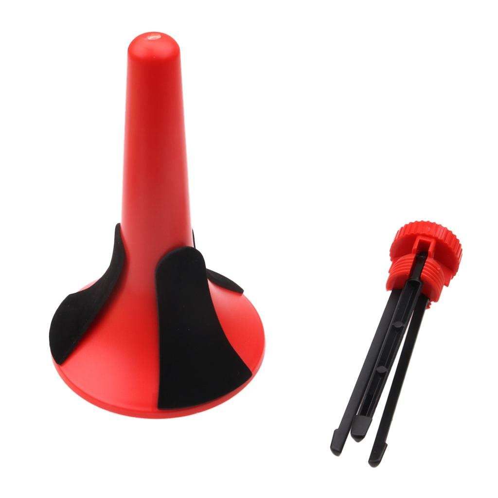 Function Trumpet Tripod Stand Holder Rack Support With Detachable Leg