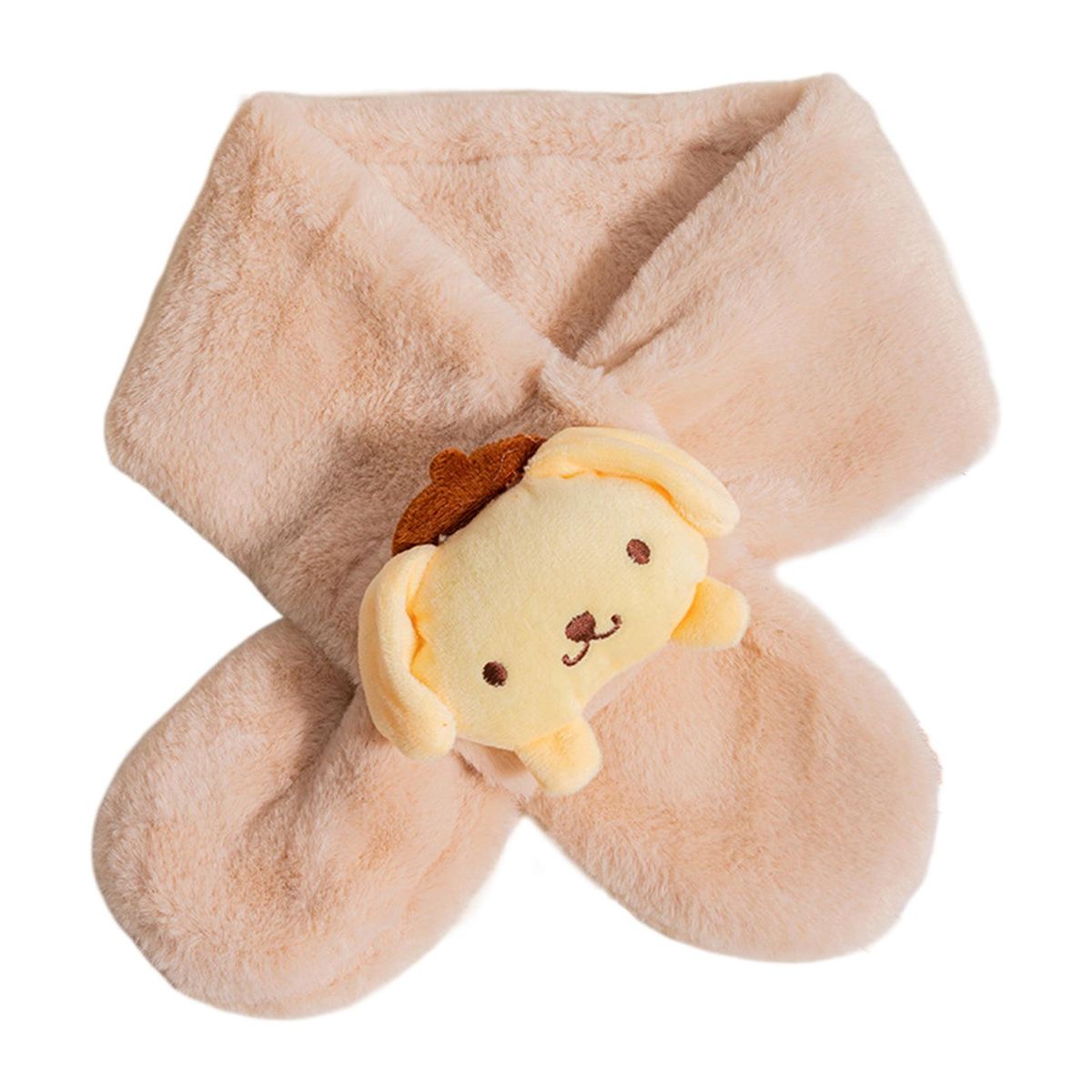 Winter Neck Warmer Boys And Girls Wide Winter Neck Warmer Apricot