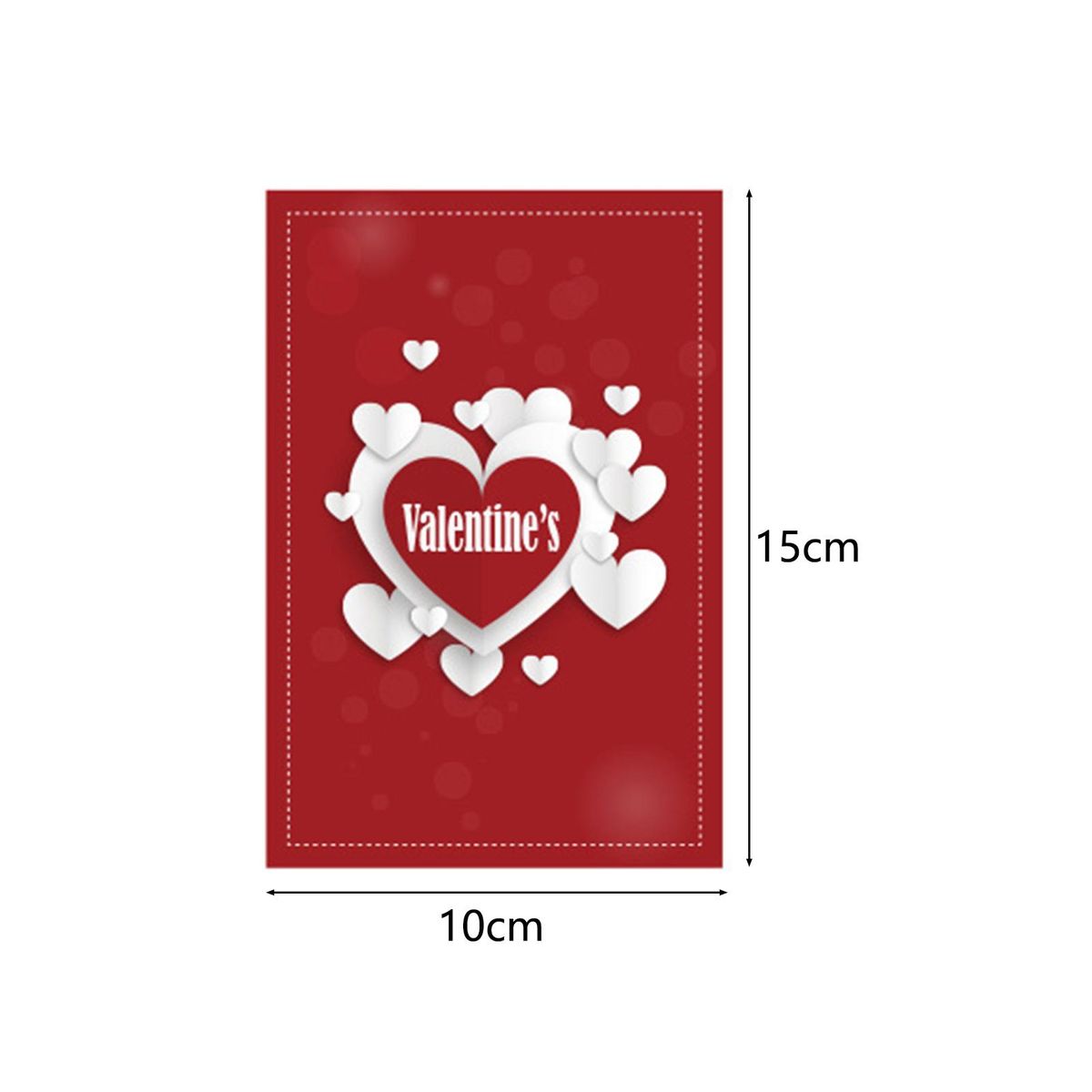 8PcsSet Valentines Day Card Sincerest Wishes Valentines Day Holiday Card