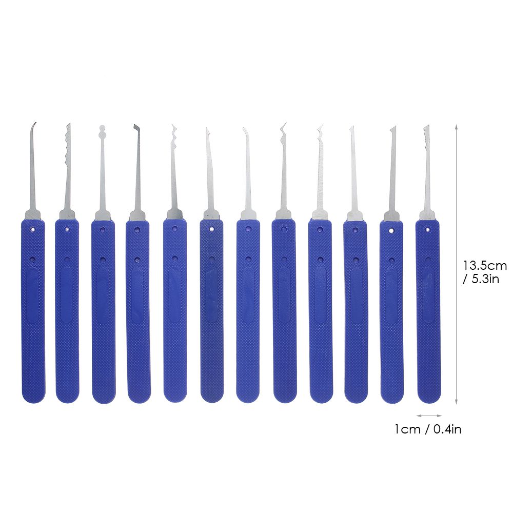 17 PCS Lock Picking Set With Storage Organize Bag Practice