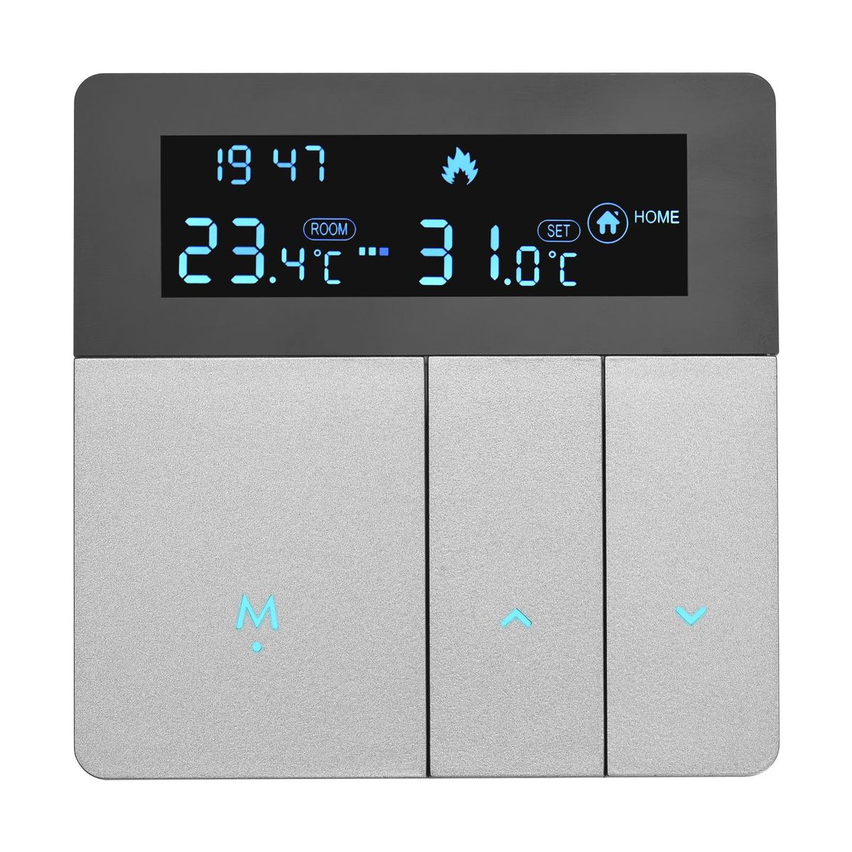 Programmable Smart Digital Thermostat Room Temperature Controller with Display Screen for Home School Office Hotel