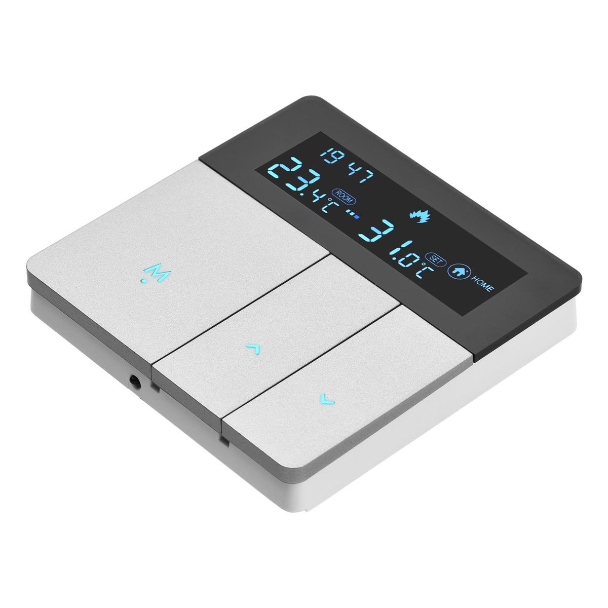 Programmable Smart Digital Thermostat Room Temperature Controller with Display Screen for Home School Office Hotel