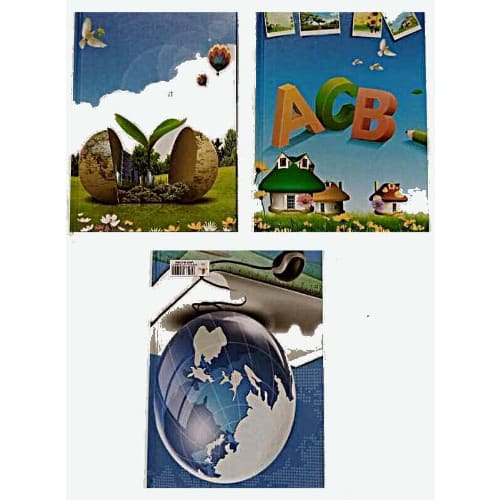 Packed Notebook - 12 In One + 10 In One + 8 In One - Set Of 3