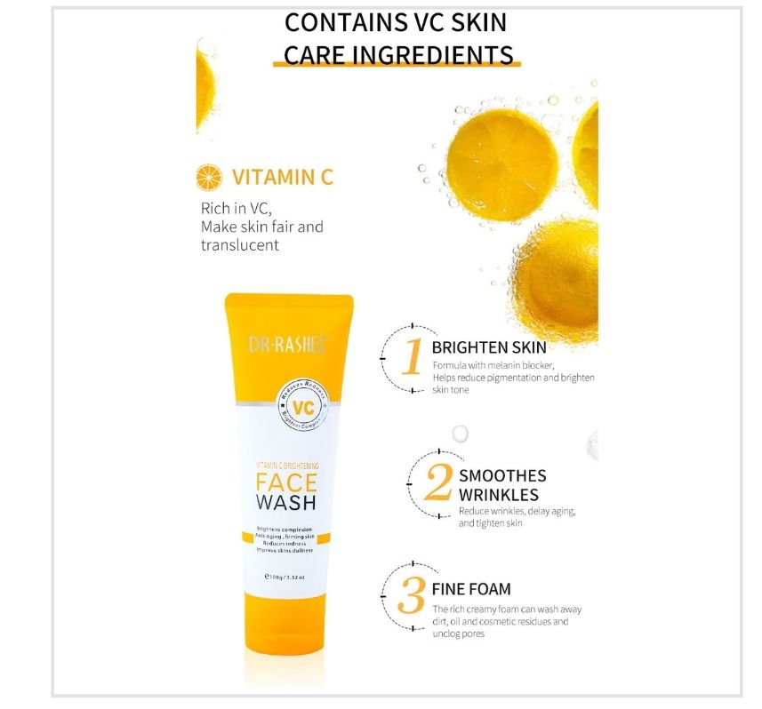 VITAMIN C BRIGHTENING FACE WASH(100g)
