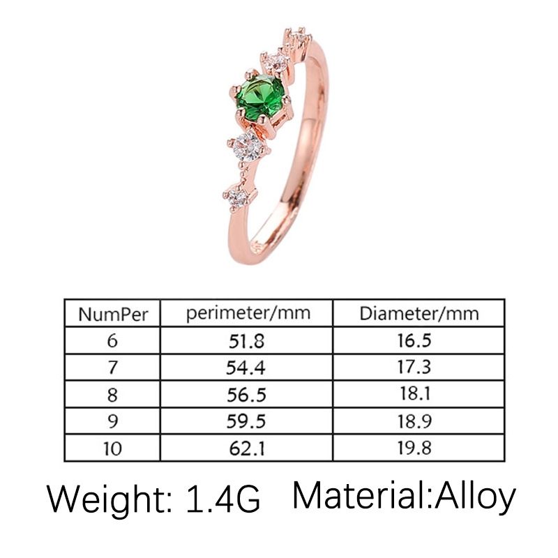 Women Vintage With Diamond Metal Ring, Ring Size:7(White)