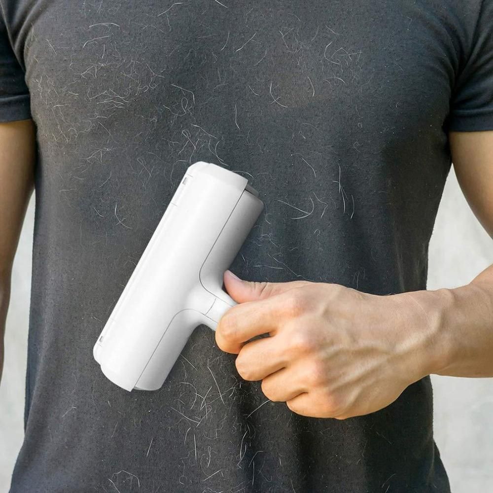 Pet Hair Remover Roller Lint Roller Self Cleaning Dog & Cat Hair Remover Fur Remover No Adhesive or Sticky Tape Needed for Carpets Bedding Clothing
