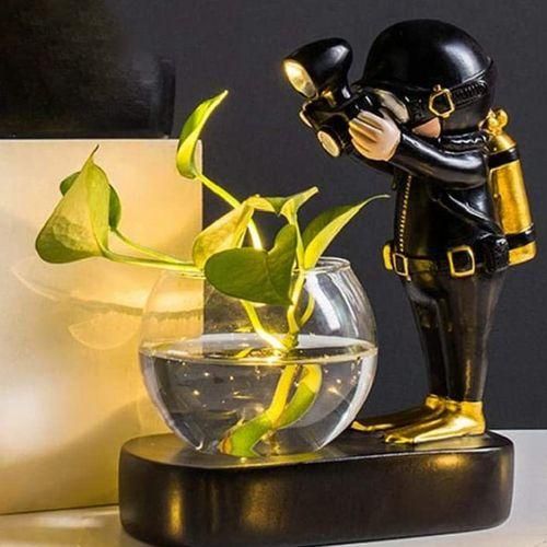 Ins Style Flower Arrangement Glass Transparent