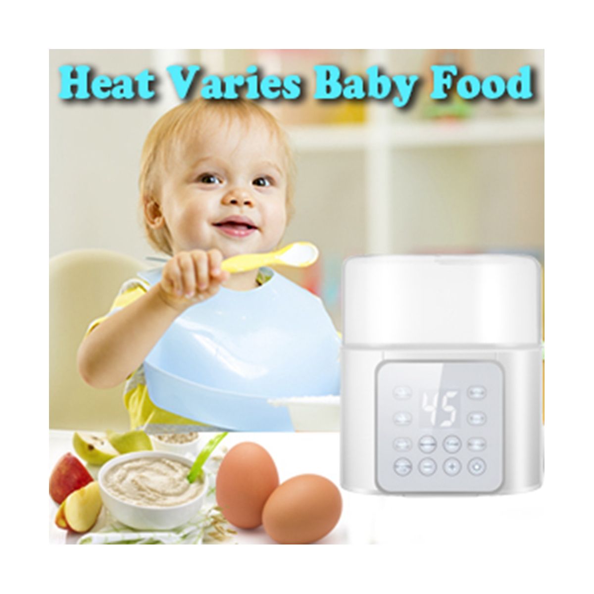 Baby Warmer 9-In-1 Multifuntion Breast Milk Warmer Fast