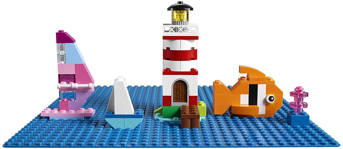 Classic Blue Baseplate 11025 Building Kit