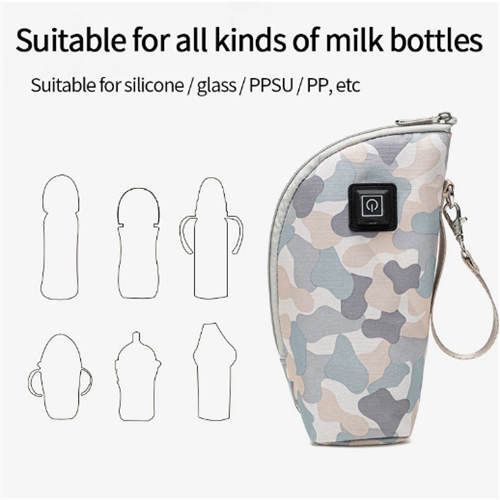 Portable USB Baby Bottle Warmer Milk Warmer Thermostat
