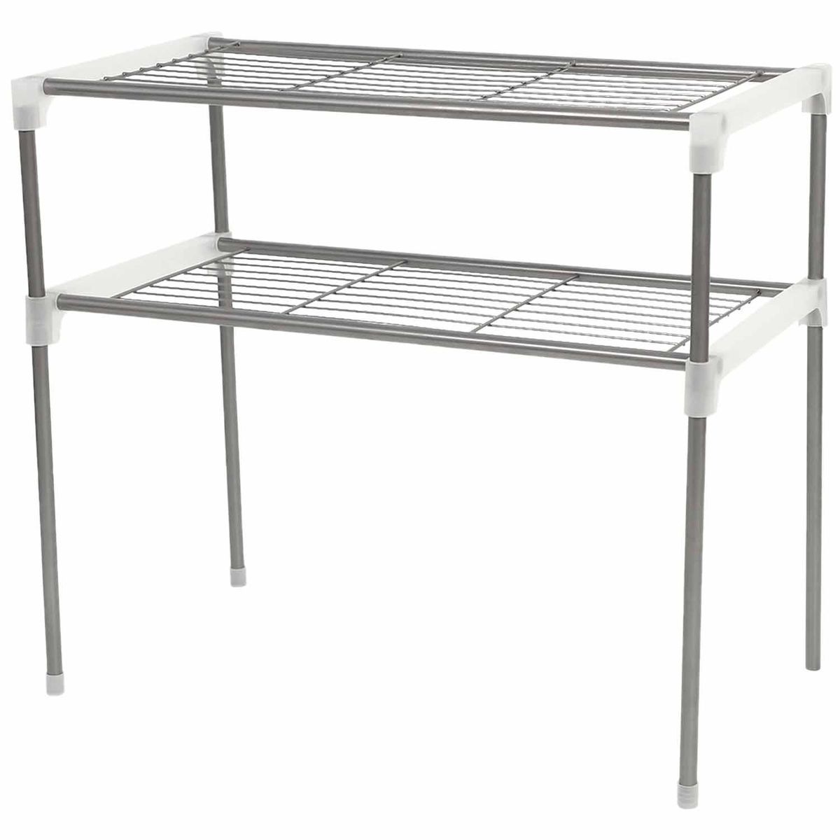 Adjustable Steel Microwave Oven Shelf Detachable Rack