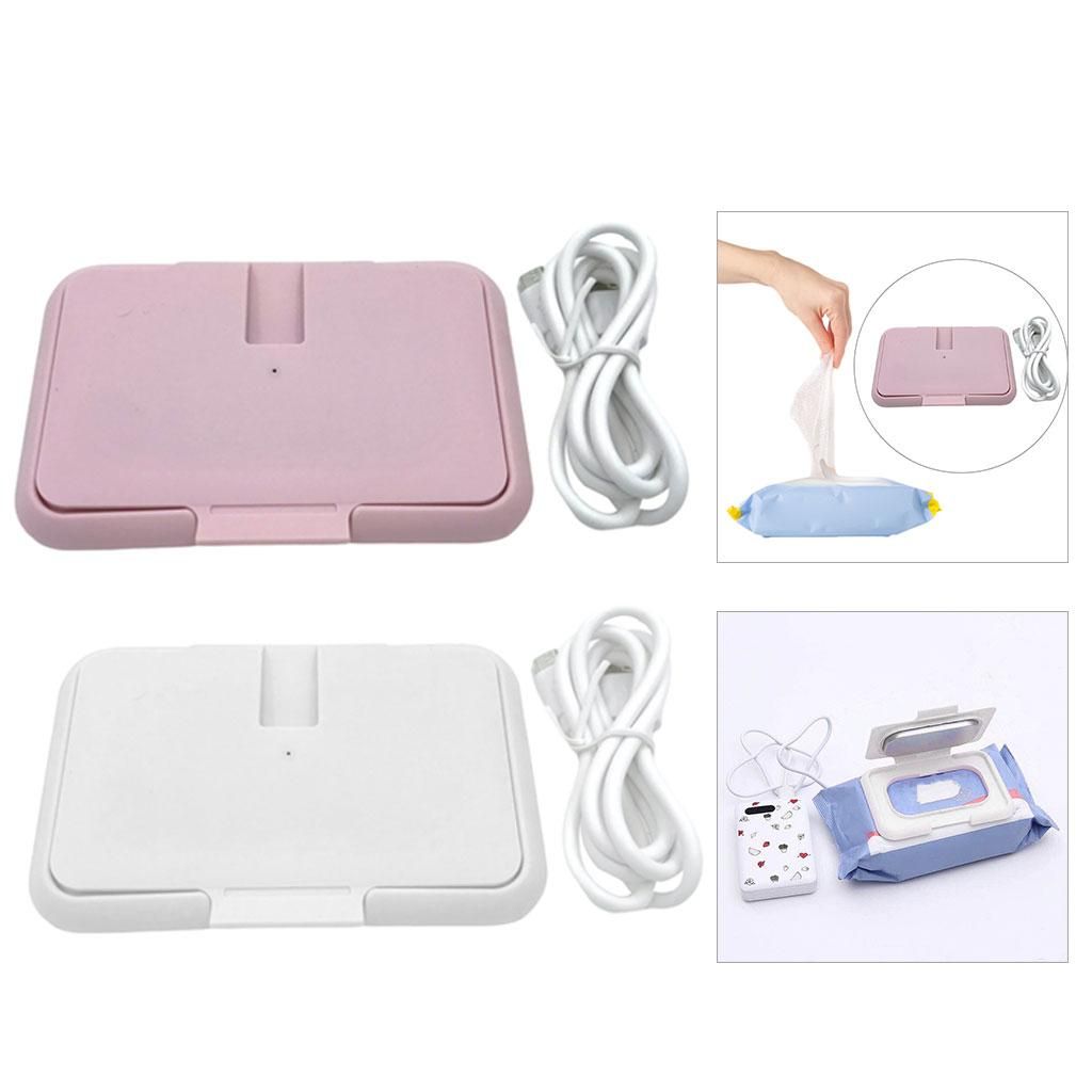 Set Of 2 Portable Wipe Warmer Baby Wet Dispenser Paper