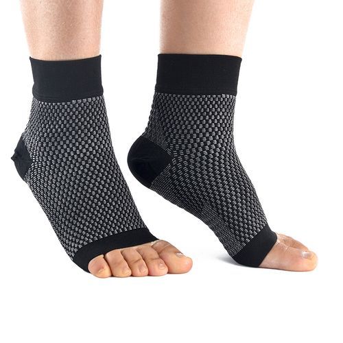 Elastic 30mmhg Compression Socks For Plantar Fasciitis Relief Arch Support