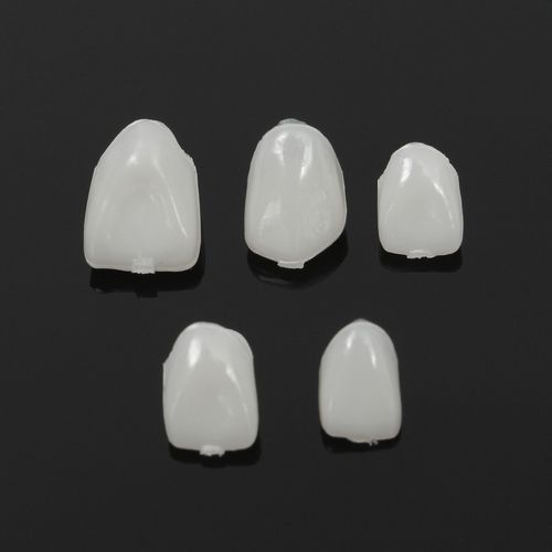 70pcs Dental Temporary Crown Anteriors Front Resin Teeth Tooth Methacrylate Caps