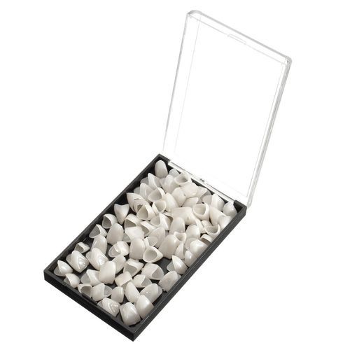 70pcs Dental Temporary Crown Anteriors Front Resin Teeth Tooth Methacrylate Caps