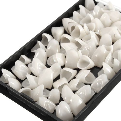 70pcs Dental Temporary Crown Anteriors Front Resin Teeth Tooth Methacrylate Caps