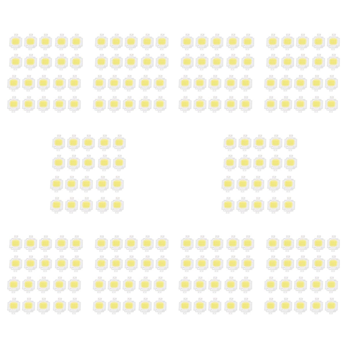 200PCS 10W LED Pure White High Power 1100LM LED Lamp SMD