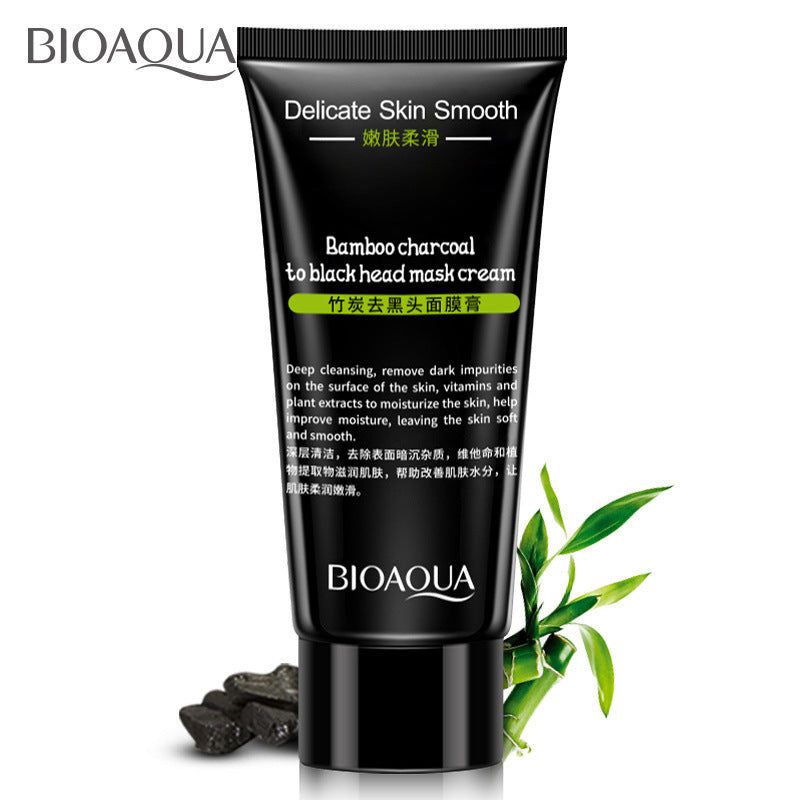 Activated Blackhead Removal Bamboo Charcoal Black Face Mask