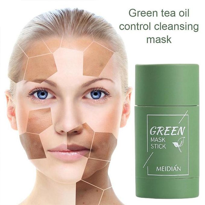 2 IN 1 Green Mask Stick For Oil Control On Face