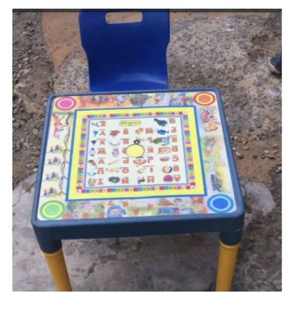 Unisex Children's, Kids, Table & Chair