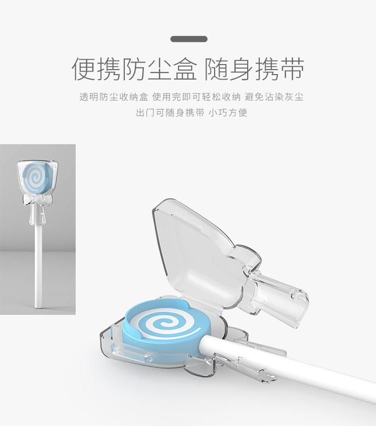 Infant Cartoon Tongue Coating Cleaner Cute Lollipop Shape Soft Delicate Cleaning Tongue Cleaner For Baby Toddler Healthcare Kits