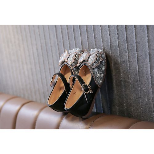 Girls Rhinestone Princess Shoes Casual Children's Shoes