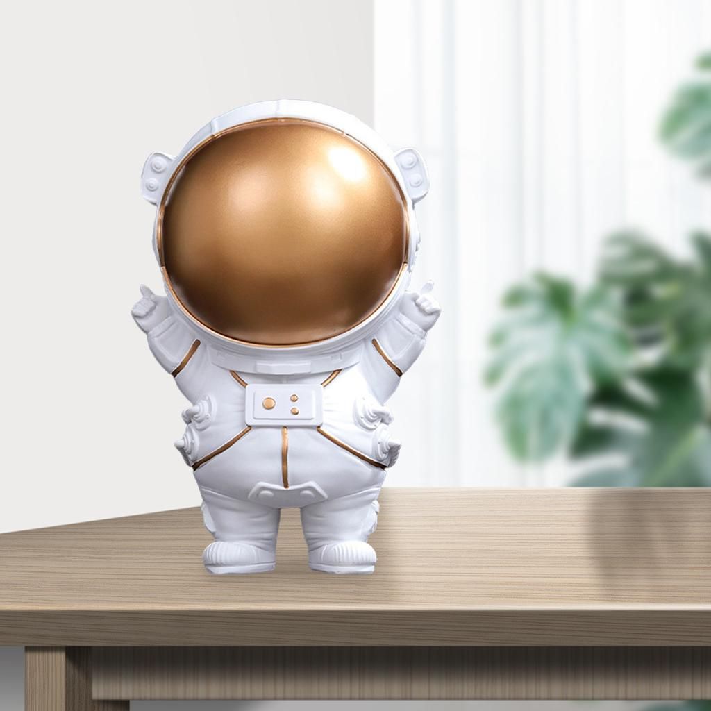Astronaut Figurines Desktop Bedroom TV Shelf Ornament Stand S