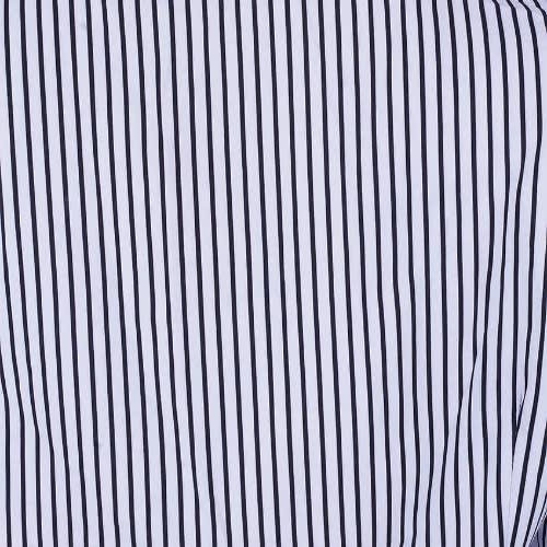 Long Sleeve Blouse- Black & White