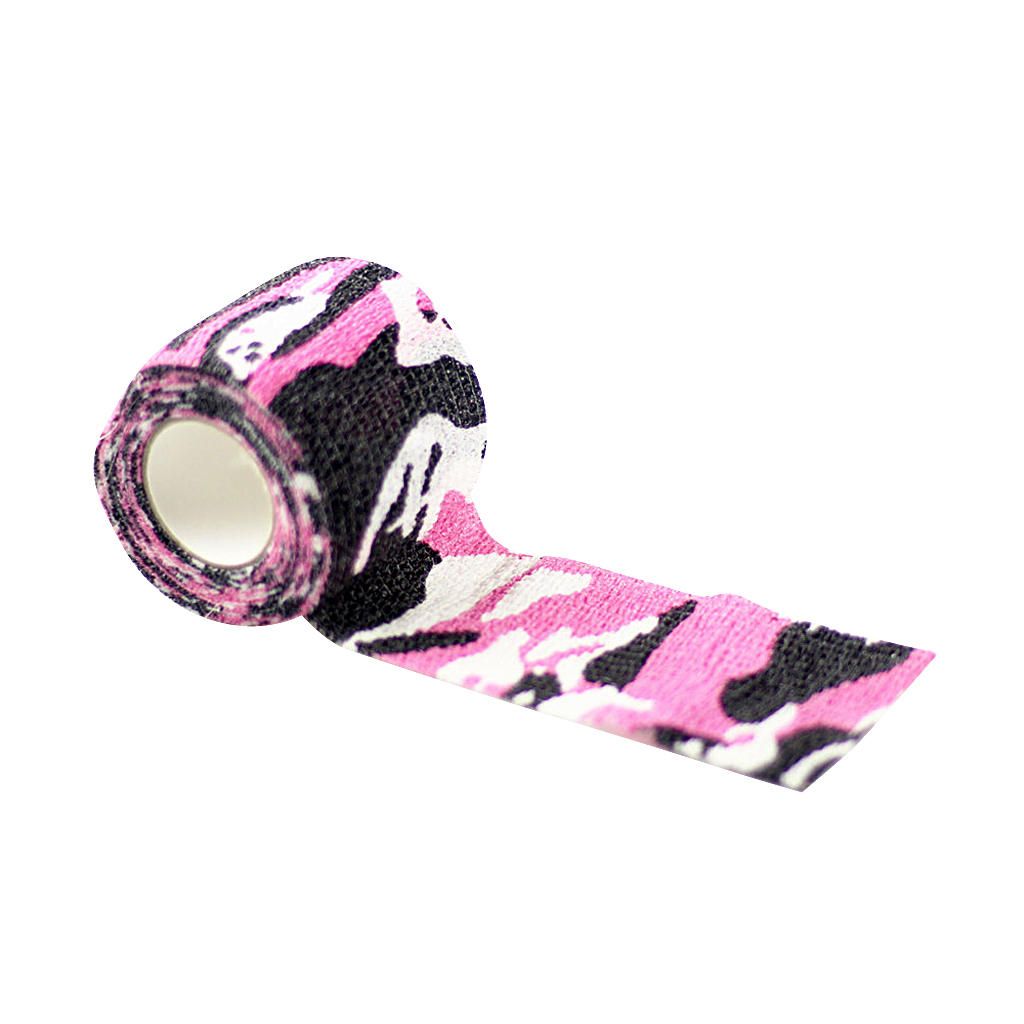 2 Pieces Self-adhesive Wrist Ankle Joints Wrap Bandage Tape Rose