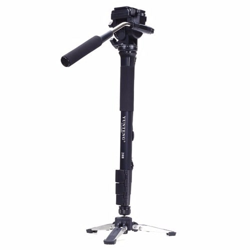 Yunteng VCT-288 Photography Monopod with Fluid Pan Head For DSLR Cameras