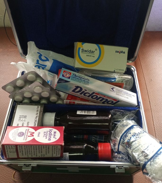 First Aid Box ( Equipped First Aid Kit)