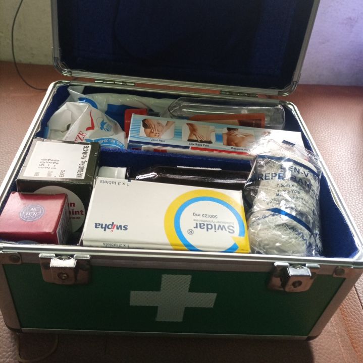 First Aid Box ( Equipped First Aid Kit)
