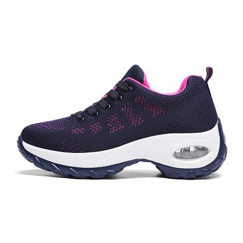 Big Size 42 Women Slim Shoes Casual Mesh Sneakers Purple