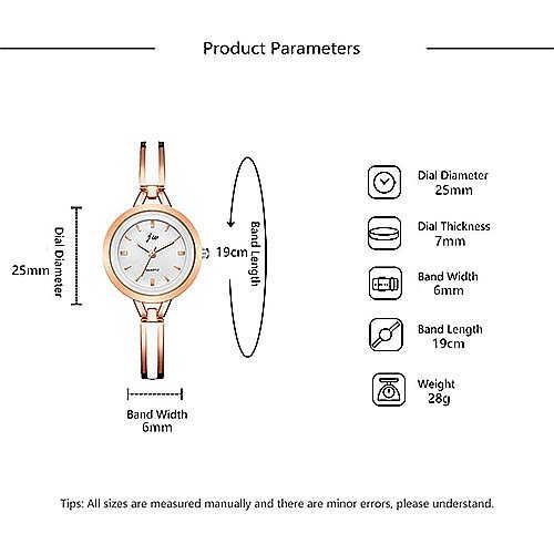 Accessories Bracelet Quartz Watch 4 Pieces Set Gold