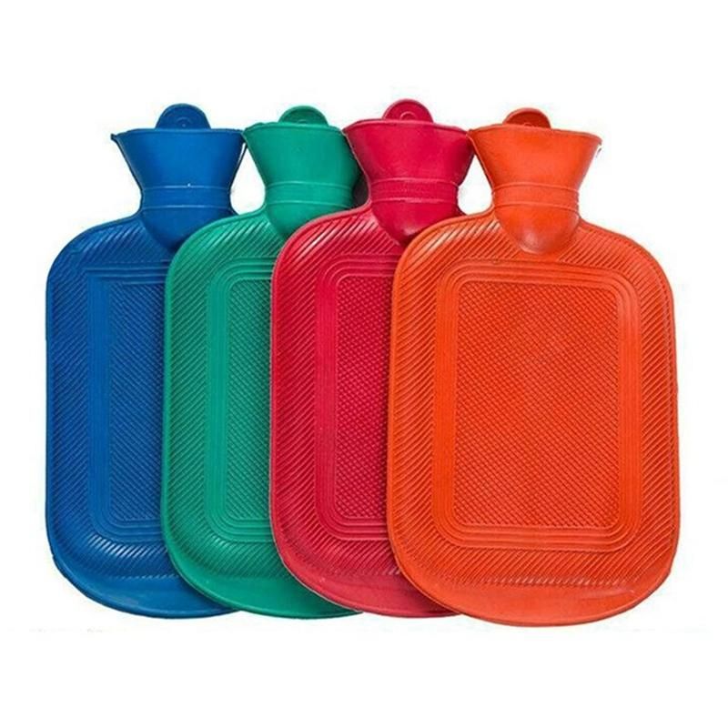 Thick Hot Water Bag Rubber Winter Warm Hot Water Bag Hand Warmer Girls Pocket Hand Feet Warm Water  1 Pack 500ML