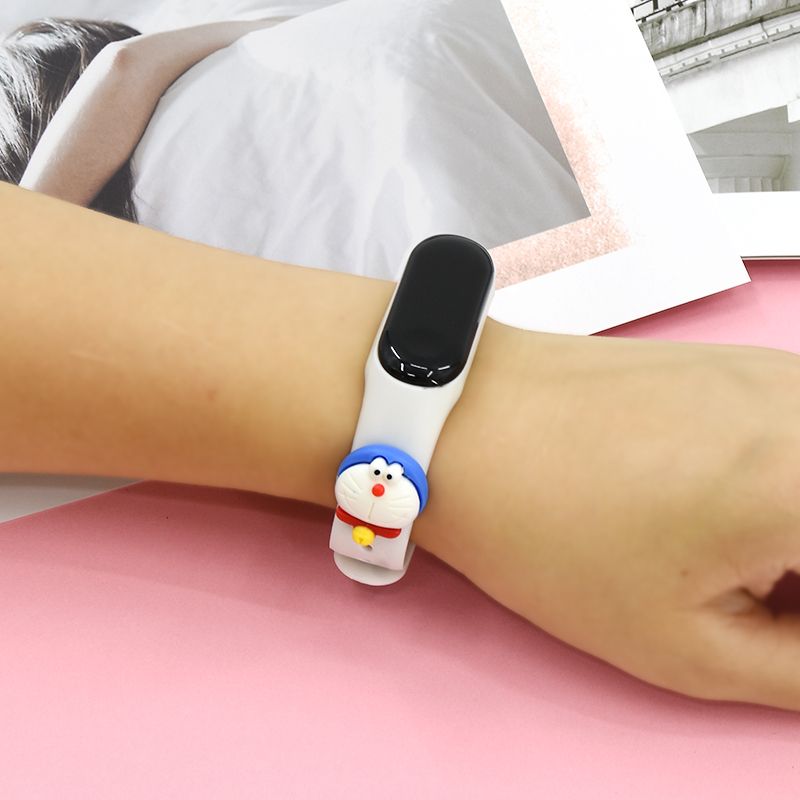 Cartoon Children LED Electronic Touch Screen Watch