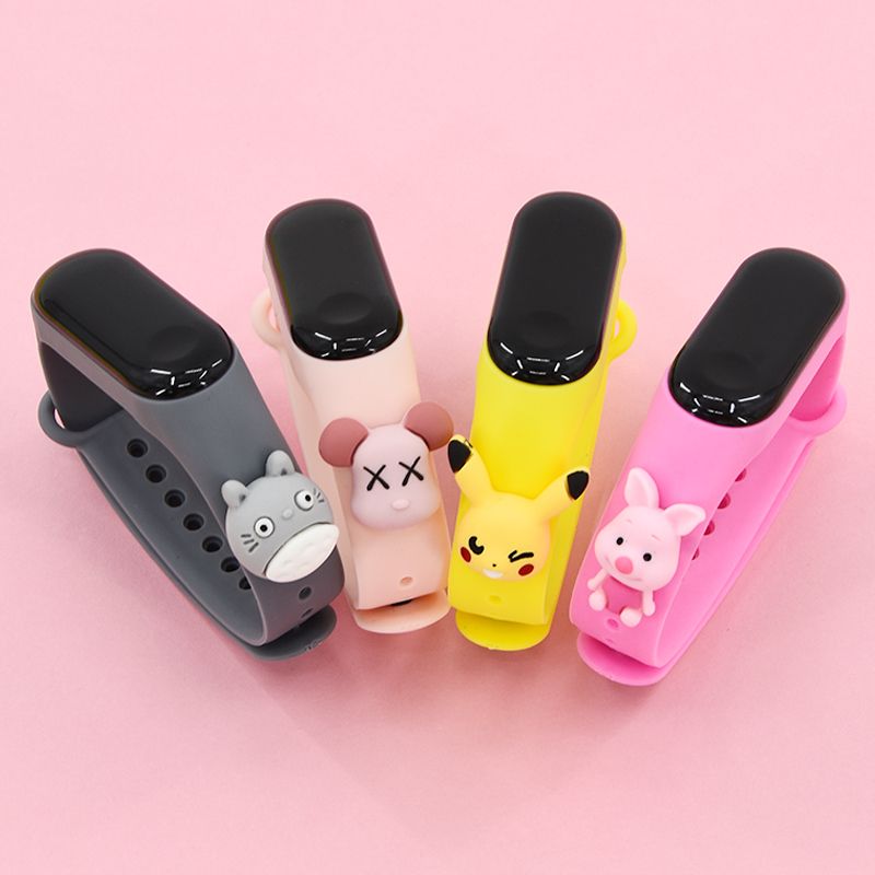Cartoon Children LED Electronic Touch Screen Watch