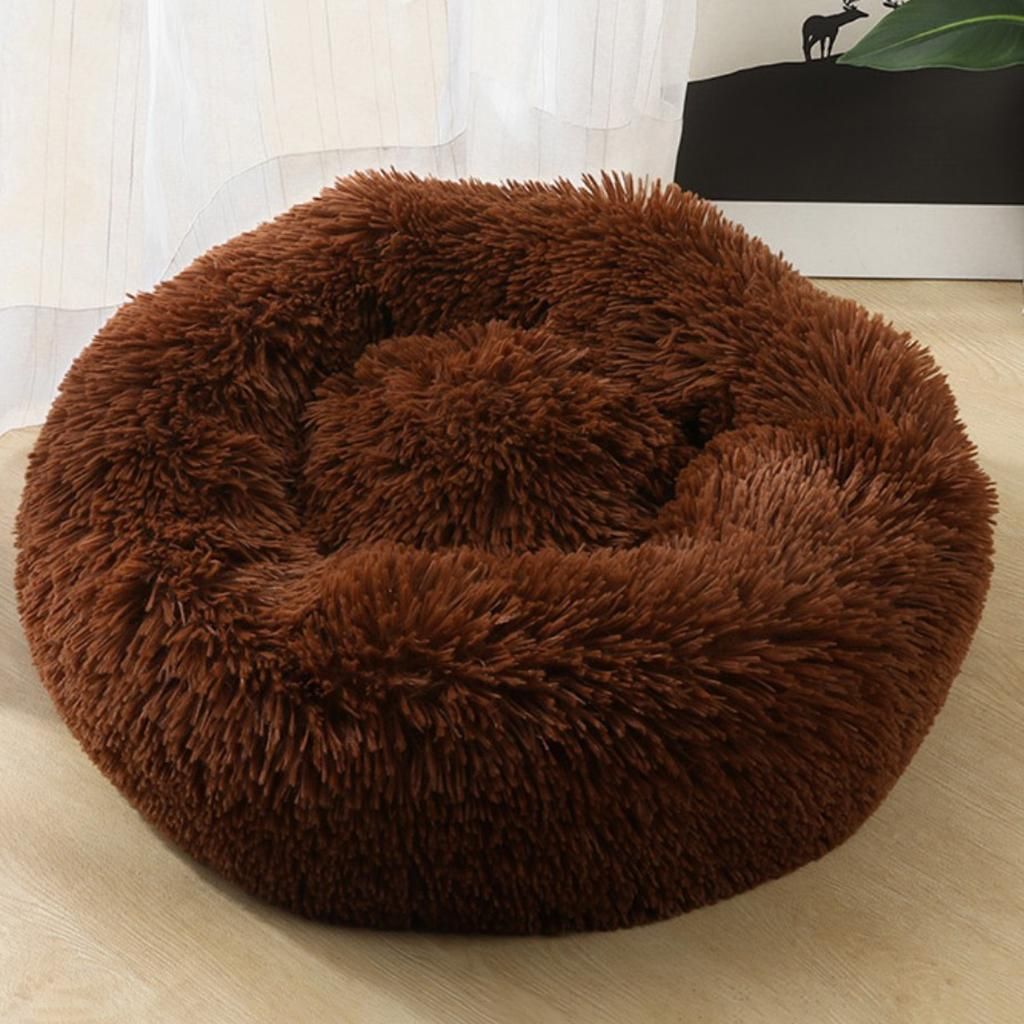 Dog Nest Bed Bed Warm Dog Cave Pet Winter Sleeping Bag Mats Dog Coffee